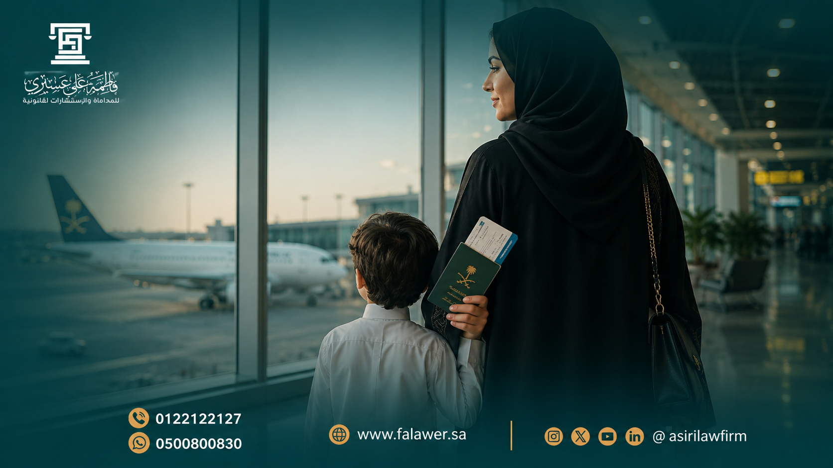 5 حقوق نظامية للمحضون أثناء السفر خارج السعودية
