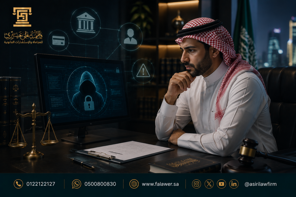 عقوبة اختراق الحسابات البنكية في نظام الجرائم المعلوماتية